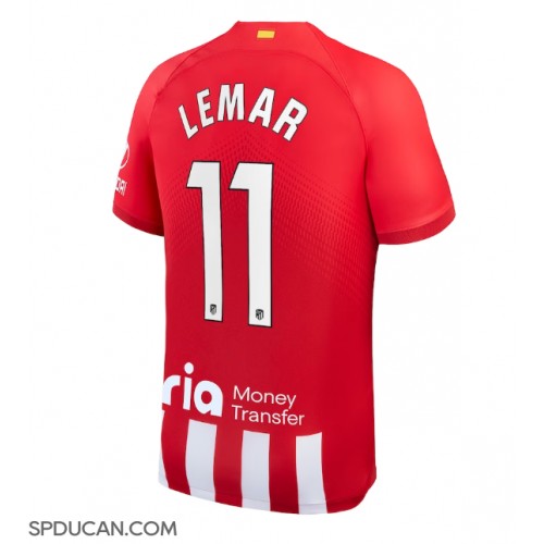 Muški Nogometni Dres Atletico Madrid Thomas Lemar #11 Domaci 2023-24 Kratak Rukav